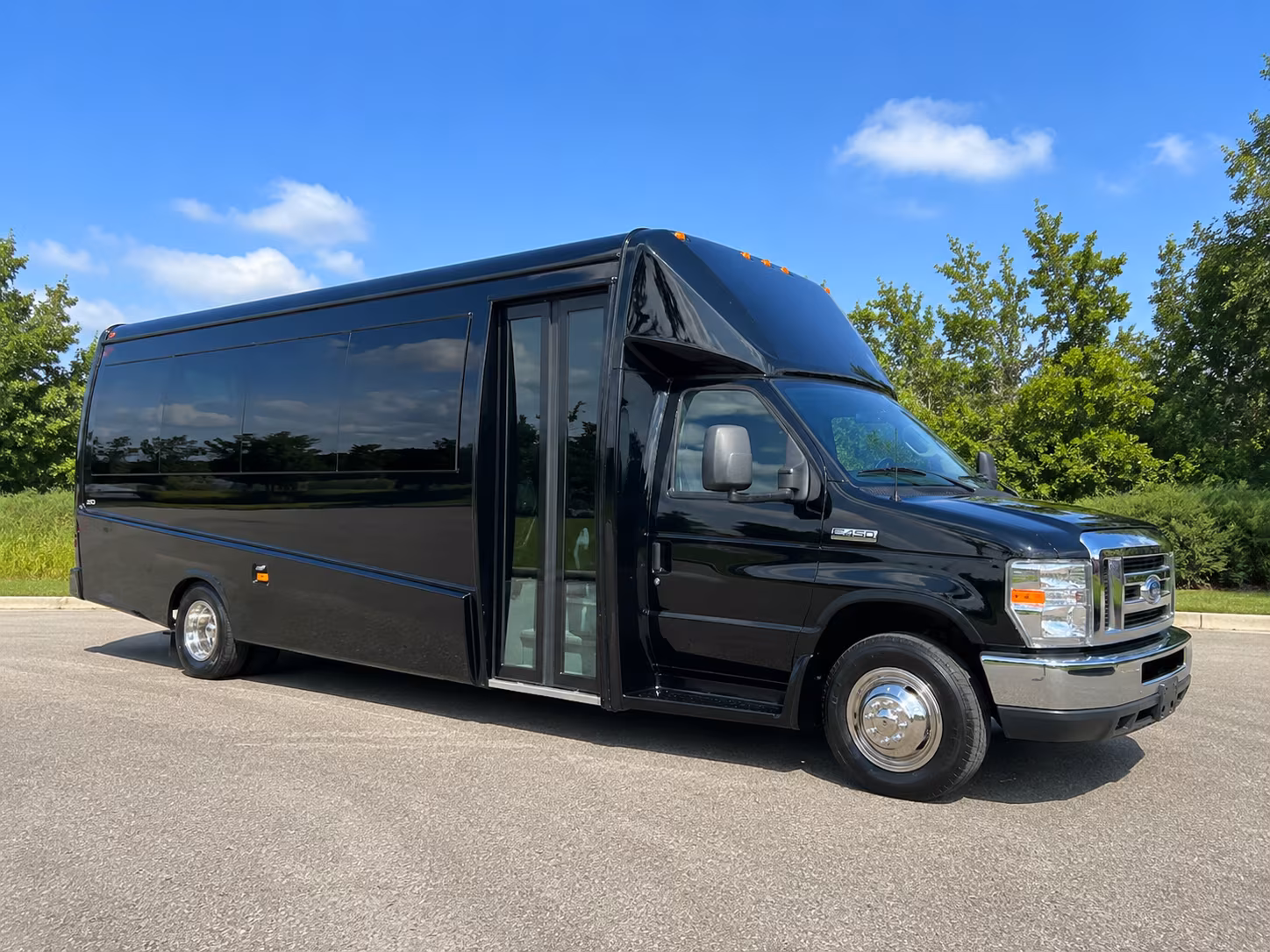 Berkeley Airport Shuttle & Transportation party bus exterior