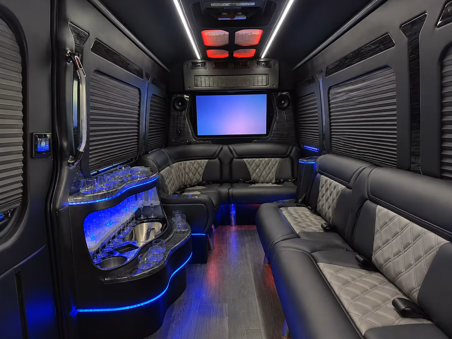 Berkeley Airport Shuttle & Transportation party bus exterior