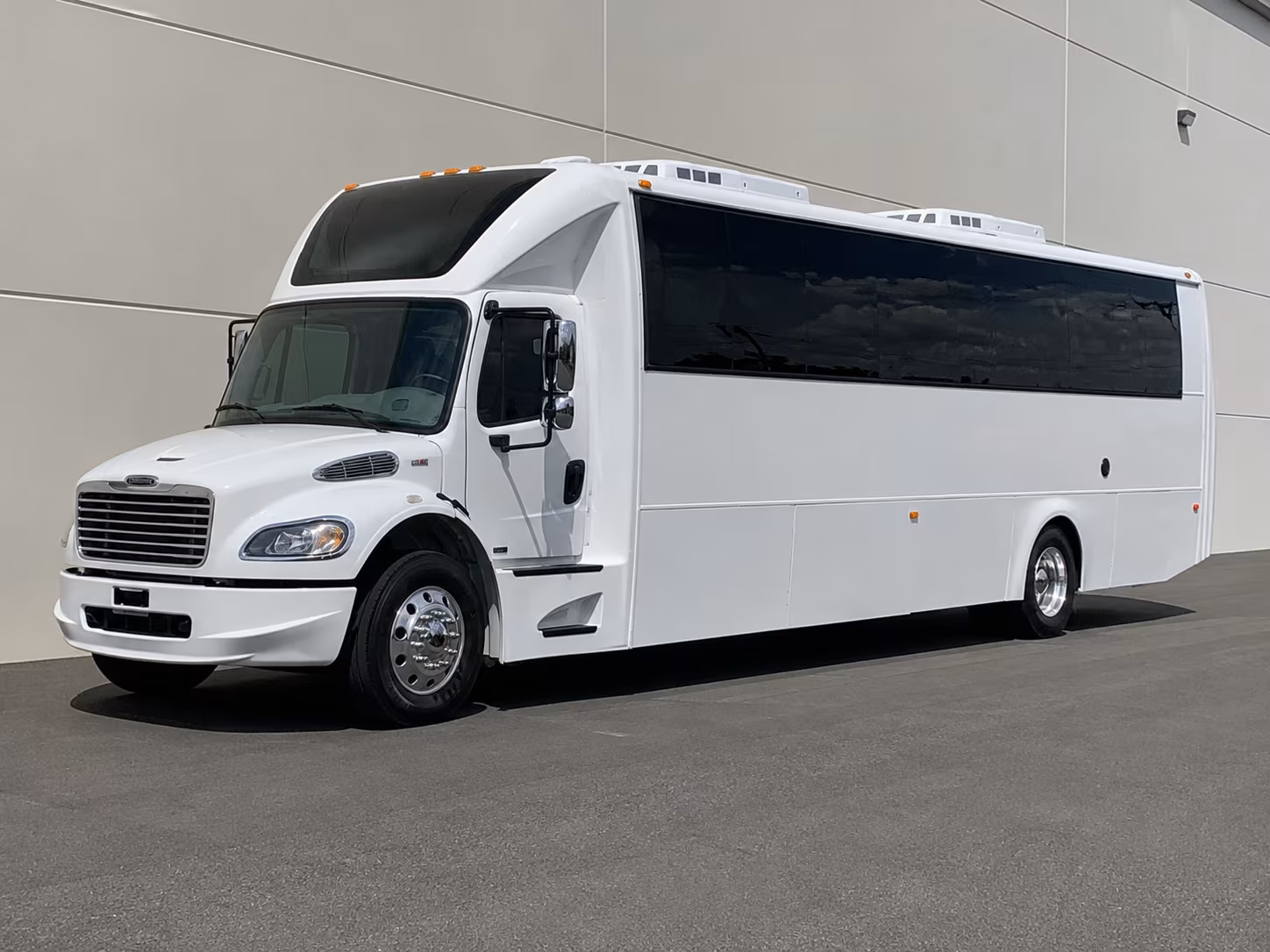 Berkeley Birthday, Sweet 16, & Quinceañera Transportation party bus exterior