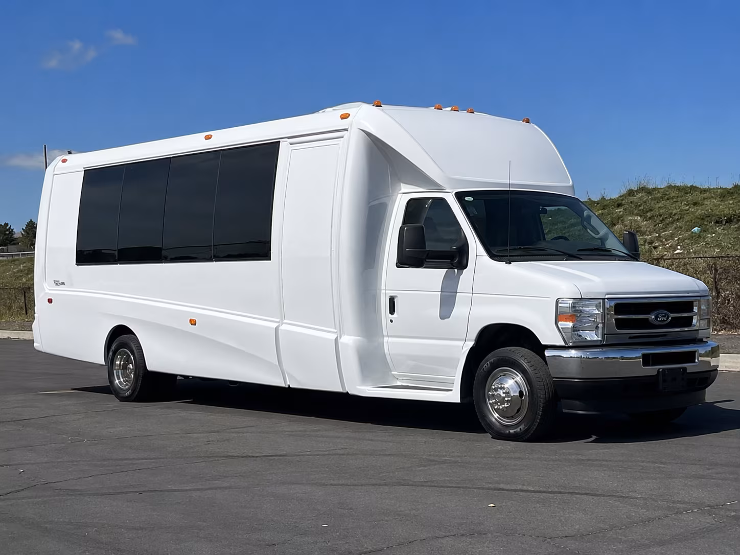 Berkeley Concert & Music Festival Transportation party bus exterior