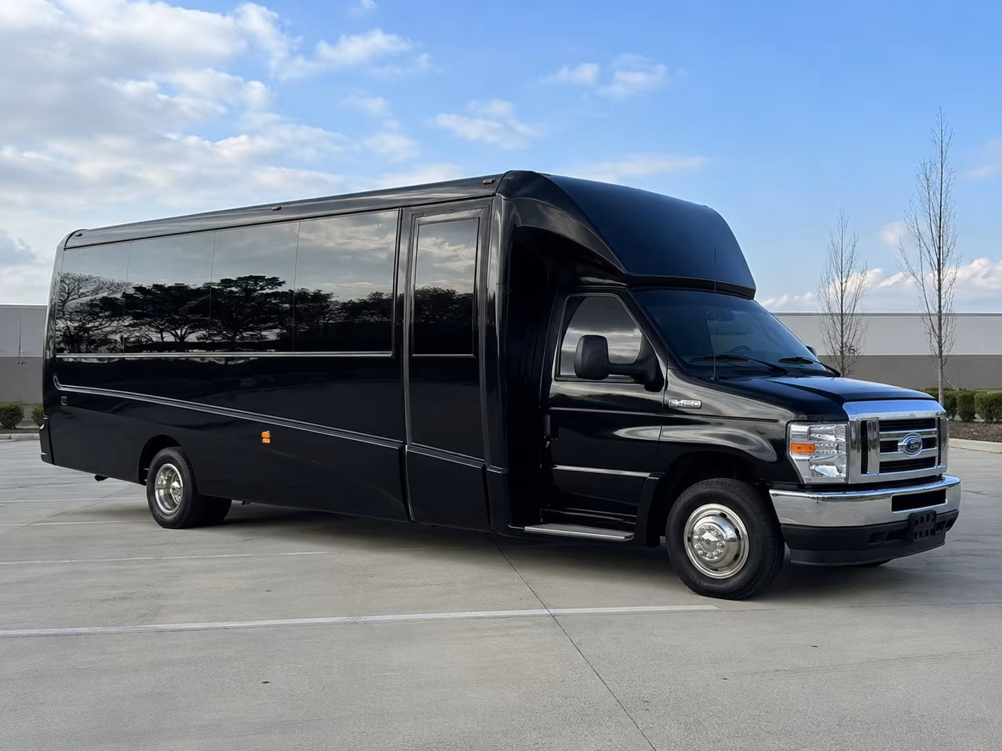 Berkeley Corporate Transportation party bus exterior
