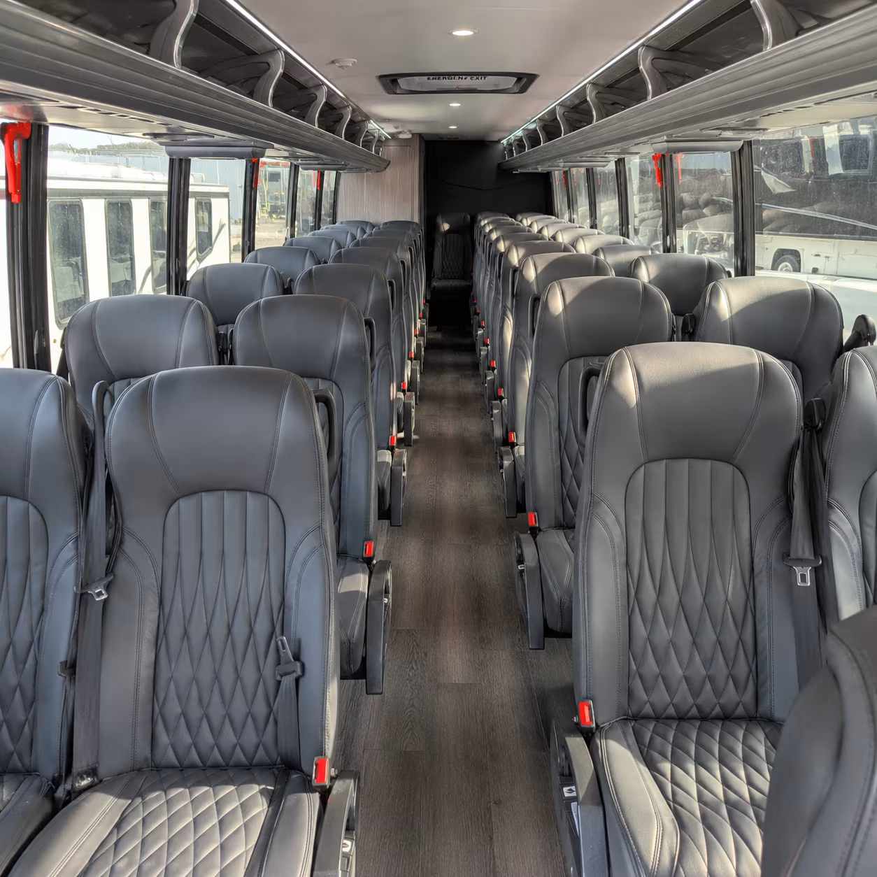 Berkeley Corporate Transportation party bus interior