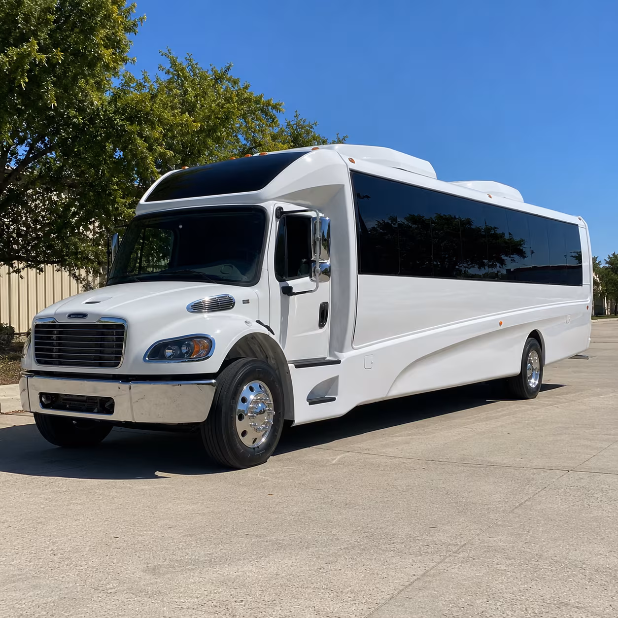 Berkeley Corporate Transportation party bus exterior
