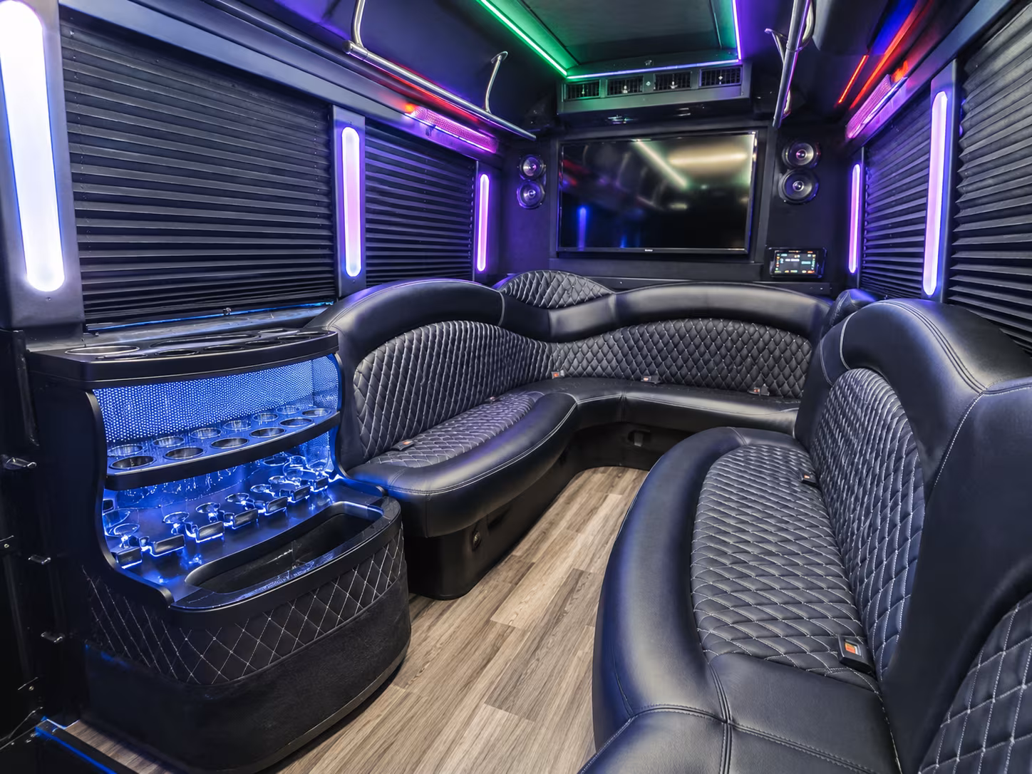 Berkeley Prom & Homecoming Transportation onboard seating