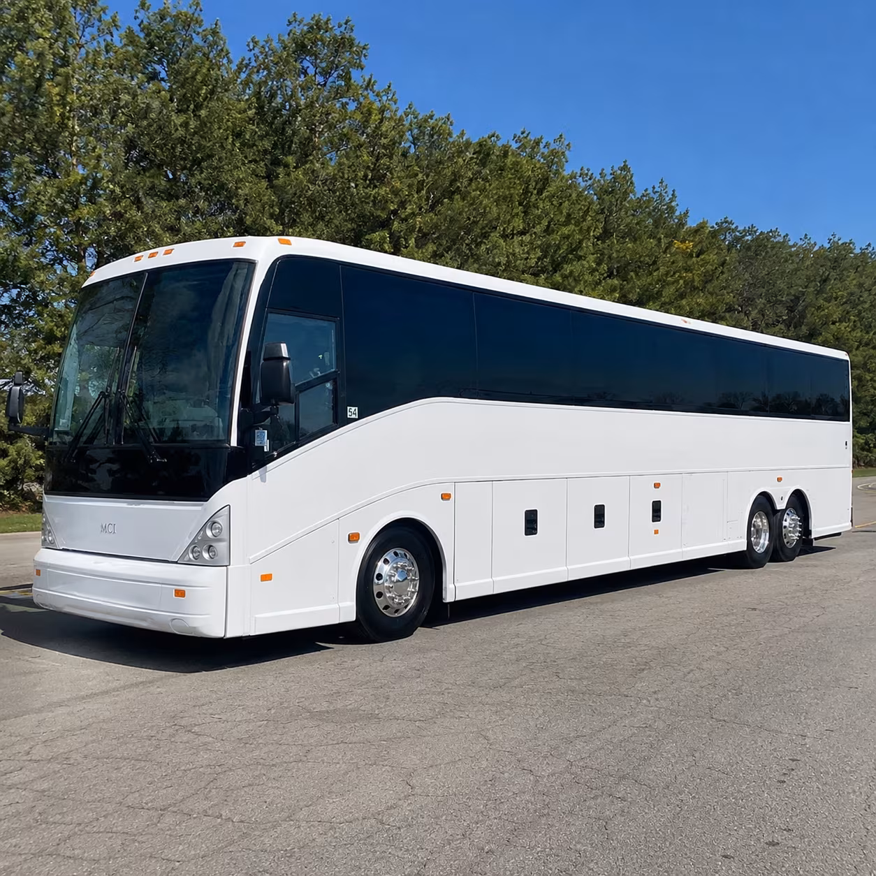 Berkeley School Event Transportation party bus exterior