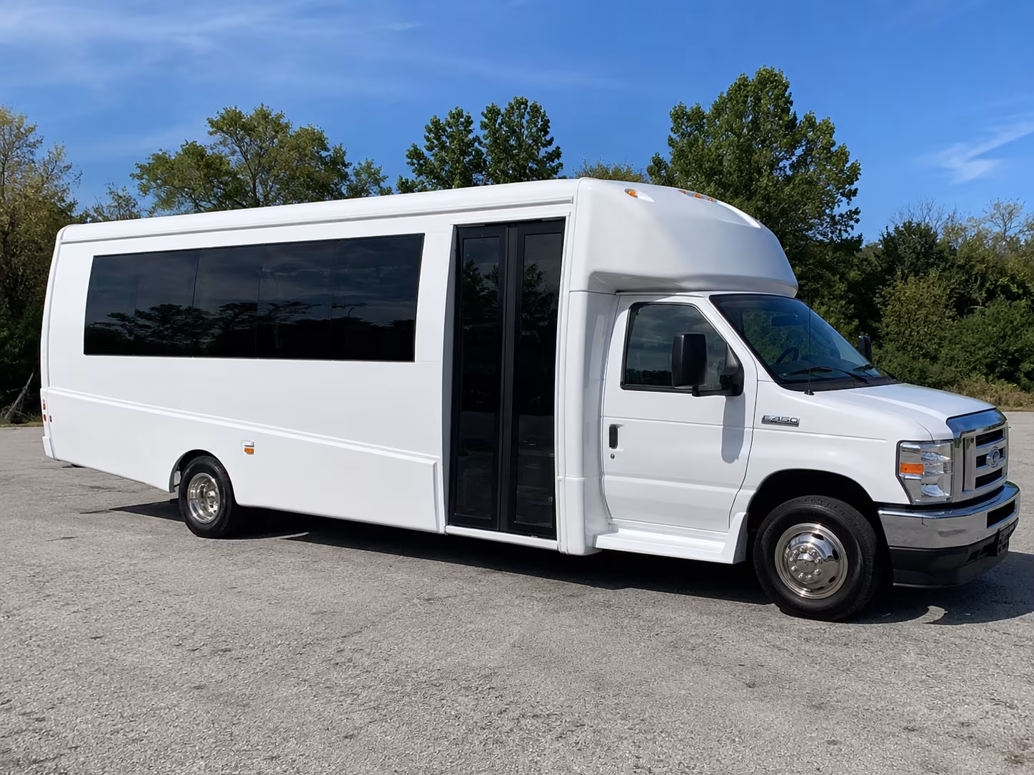 Berkeley Sporting Event Transportation party bus exterior