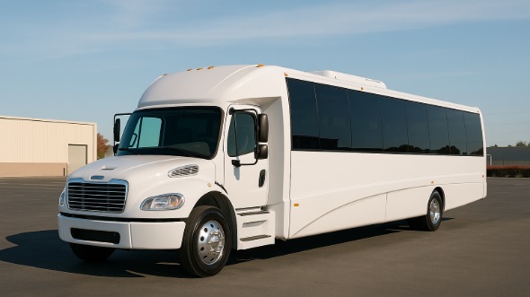 Exterior of Charter Bus Company Walnut Creek's 20 Passenger Party Bus in Walnut Creek